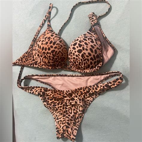 Victorias Secret Swim Leopardcheetah Print Victorias Secret 2