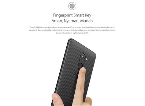 Infinix X557 Hot 4 16GB Ram 2GB Sandstone Black GALAZADA