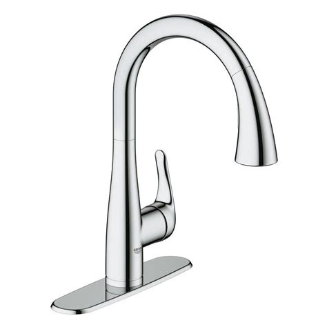 Grohe America Inc 30 211 1 Elberon Single Handle Single Hole Pull Down