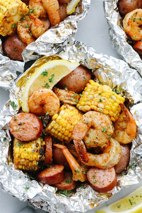 Easy Shrimp Foil Packets Recipe The Recipe Critic