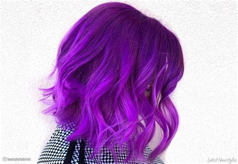 18 Incredible Violet Hair Colors to Inspire You in 2020