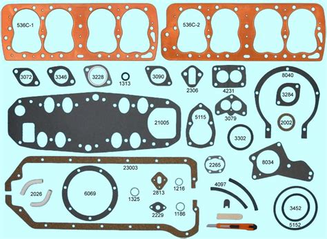 Ford Mercury V8 1949 53 Big Bore Gasket Set Olson S Gaskets