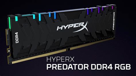 Ddr Rgb Mhz Hyperx Predator Ddr Rgb Youtube