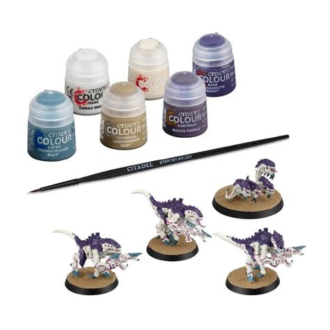 Warhammer K Tyranids Termagants And Ripper Swarm Paints Set