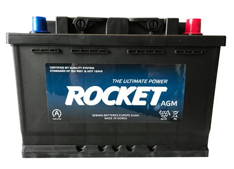 Agm 70 L3 Agm 70 L3 Аккумулятор Rocket Agm 12v 70ah 760a P купить в Украине на All Parts