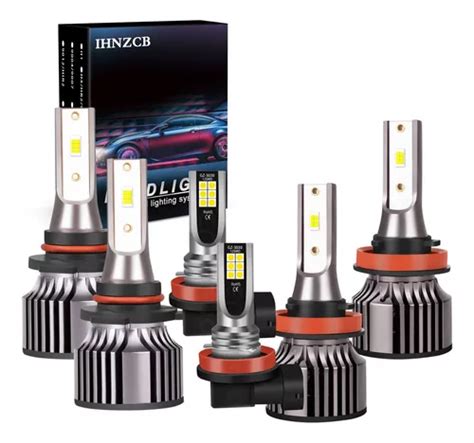 Kit De Luces Antiniebla De Luz Antiniebla De Luz Alta Baja 9 Cuotas