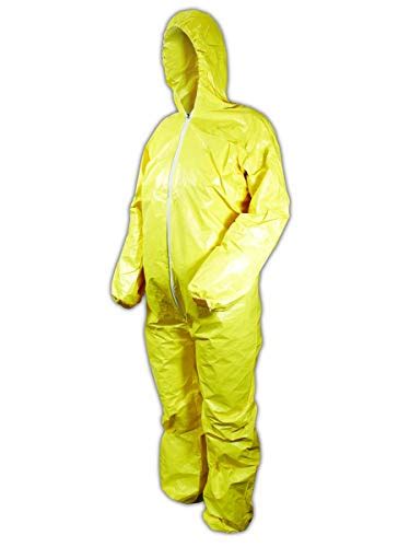 Dupont Tychem 2000 Qc127s Disposable Chemical Resistant Coverall With