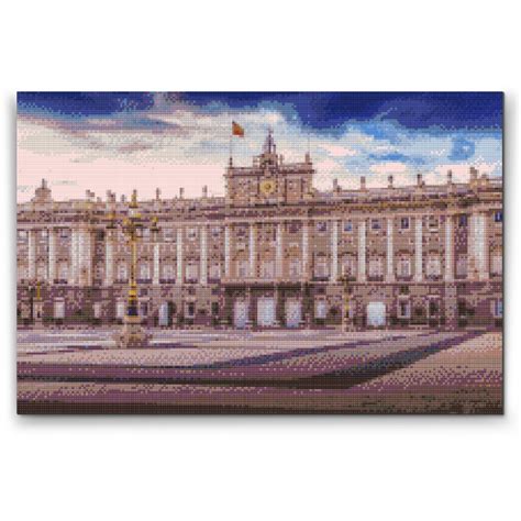 Diamond Painting - Royal Palace of Madrid - PaintingFromPhoto.com