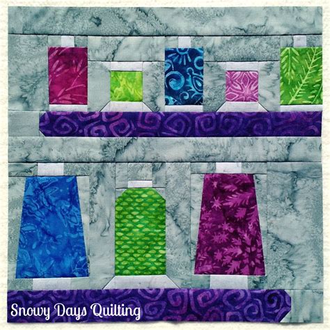 Sew Lets Quilt Along Thread Tales And Spinning Spools — Snowy Days