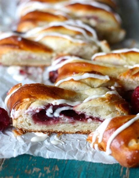 Easy Raspberry Cream Cheese Danish The Seaside Baker