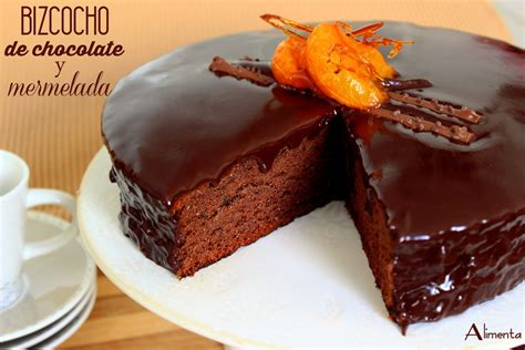 Alimenta Bizcocho De Chocolate Y Mermelada De Naranja Al Whisky