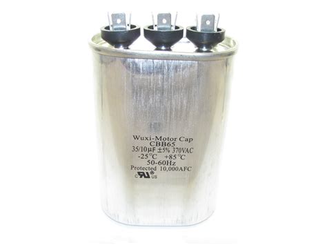 CBB65 370V1035 10 35 UF 370 VAC Capacitor Capacitor Industries