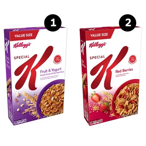 Kellogg S Special K Breakfast Cereal Variety Pack Ct Oz