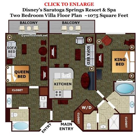 22+ disney riviera 2 bedroom villa floor plan Disney's beach club ...