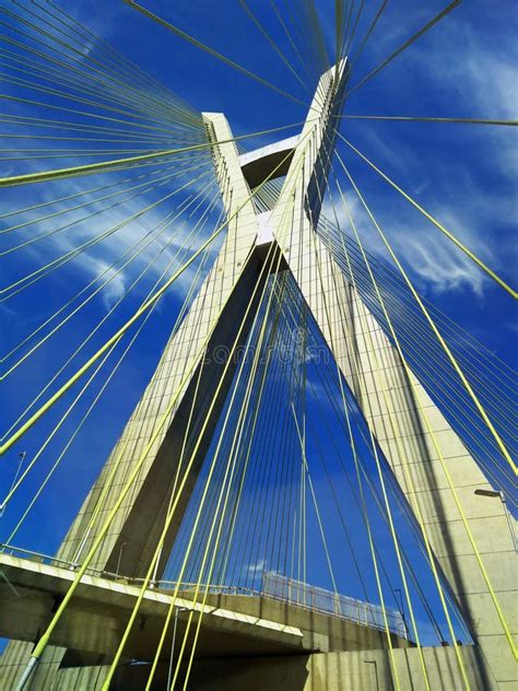 Modern Architecture. Modern Bridges. Cable-stayed Bridge in the World ...