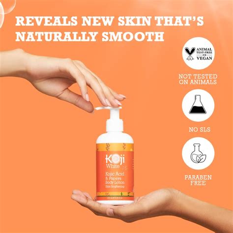 Koji White Kojic Acid And Papaya Skin Brightening Body Lotion Bodytonix