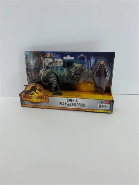 Jurassic World Dominion Owen Parasaurolophus Dinosaur New Release