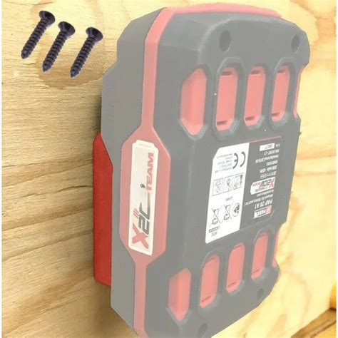 3 5pcs For Lidl Parkside X20V Team Series Battery Wall Dock Holder