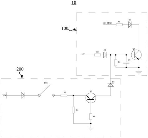 二级过温保护电路以及电池过温保护器的制作方法