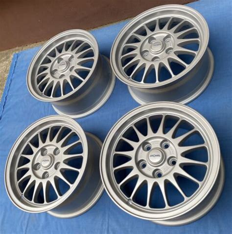 Ronal R Wheels Rims Audi Quattro Type Urquattro Turbo Ebay