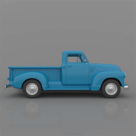 Free 3d File Chevrolet 3100 Pickup 1950 Classic For 3d Printing 🚙 ・3d