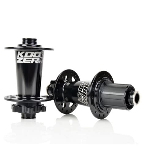 Koozer XM490 PRO BOOST Hub Pair Black 32H 6 Bolt Disc Stay Tuned