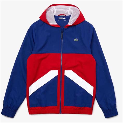 Lacoste Sport Colourblock Jacket Blue Smashinn