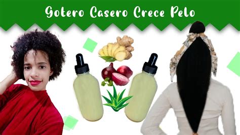 Gotero Casero para el Crecimiento del Cabello Cómo Hacer Crecer el