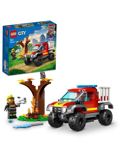 Lego City 4x4 Fire Truck Rescue 60393 Lego And Construction