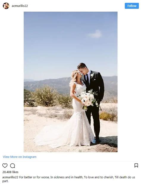 André Murillo Married, Recited Wedding Vows To Fiancée Tori Kelly!