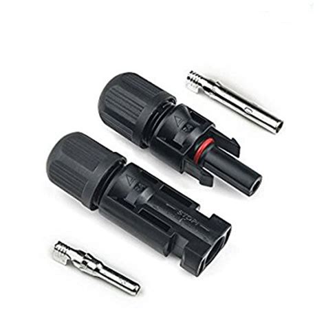 New Pairs Pv Solar Panel Cable Mc Connectors Male Female