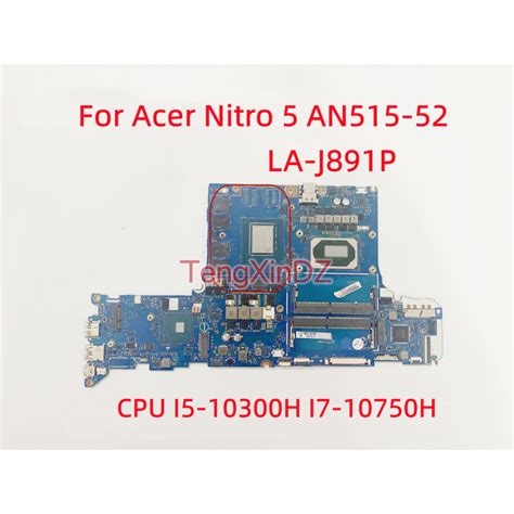 Jual Mainboard Acer Nitro 5 AN515 52 Laptop Motherboard Nama FH52M LA