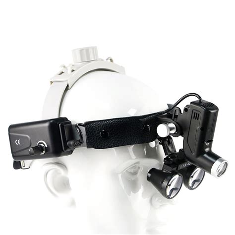 X Binocular Loupes With Led Dental Headlight Surgical Headlamp For