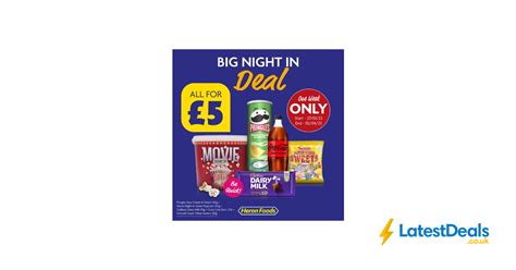 Heron Foods - Big Night in Deal, £5 at Heron Foods