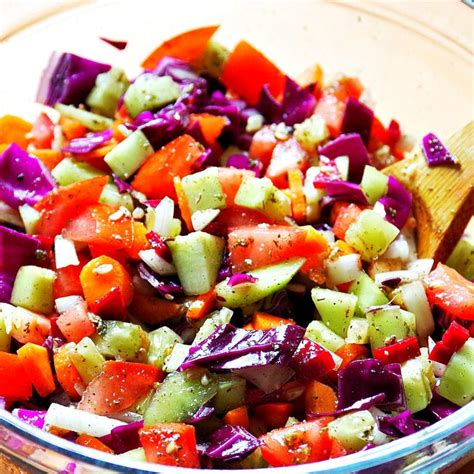 Chopped Vegetable Salad - ActibHealth