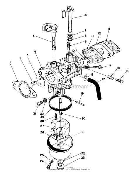 Honda Lawn Mower Carburetor Linkage Diagram