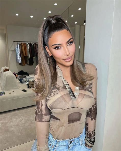 Kim Kardashian Hairstyles