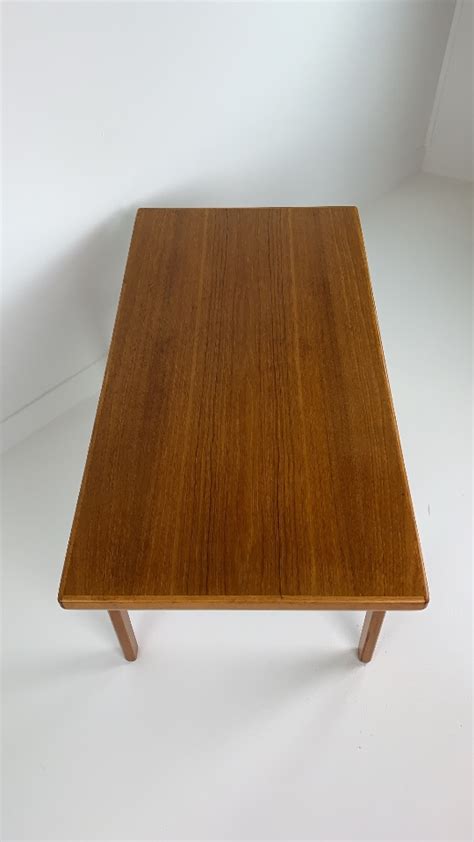 Bekijk Scandinavisch Vintage Teak Fineren Koffietafel Salontafel Op