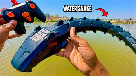 RC Fastest Bionic Water Snake Unboxing Testing Chatpat Toy Tv YouTube