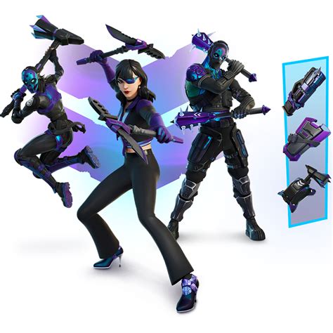 Fortnite Agency Renegades Pack Item Bundle PNG Pictures Images