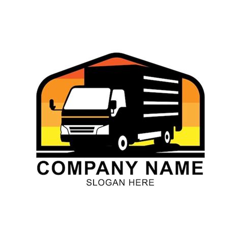 Premium Vector | Lorry logo