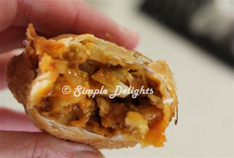 Simple Delights Chicken Curry Puffs