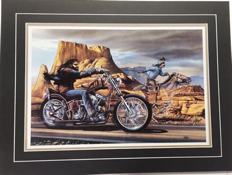 David Mann Biker Paintings