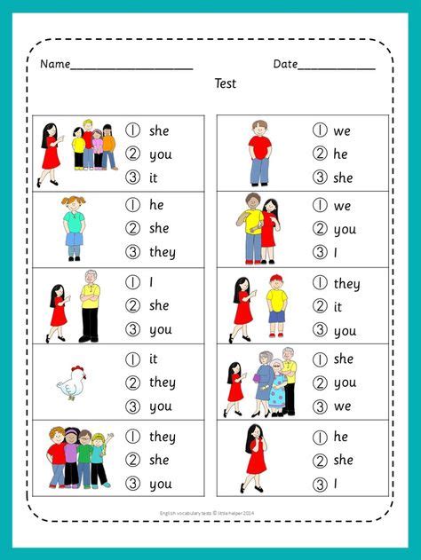 Ideas De Pronouns Material Escolar En Ingles Pronombres En Ingl S