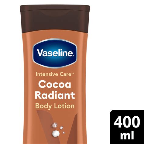 Vaseline Intensive Care Body Lotion Cocoa Radiant Ml Womens