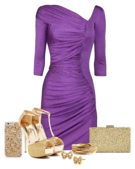 Purple And Gold Accessories Gold Accessories Purple Dress Outfits Purple