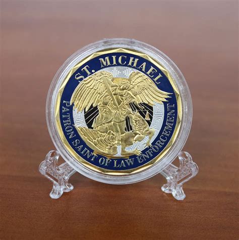 Buy St Michael Police Officers Challenge Coin Patron Saint Of Law