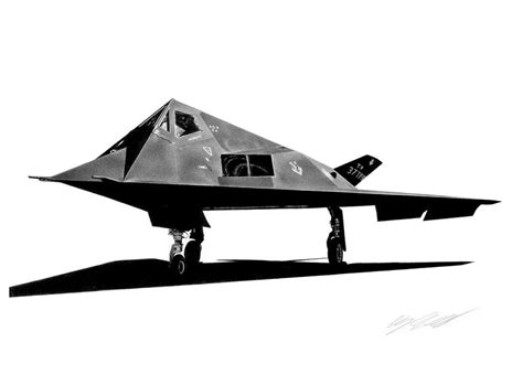 F 117a Nighthawk By Sketchh22 On Deviantart