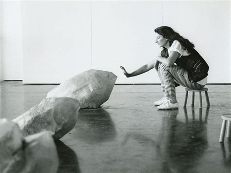 Marina Abramović Crystal Cinema I 1991 Quartz Earthholder Wooden