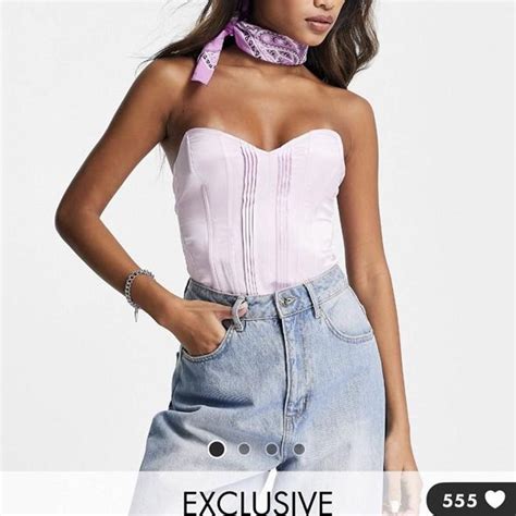 Bershka Women S Corset Depop